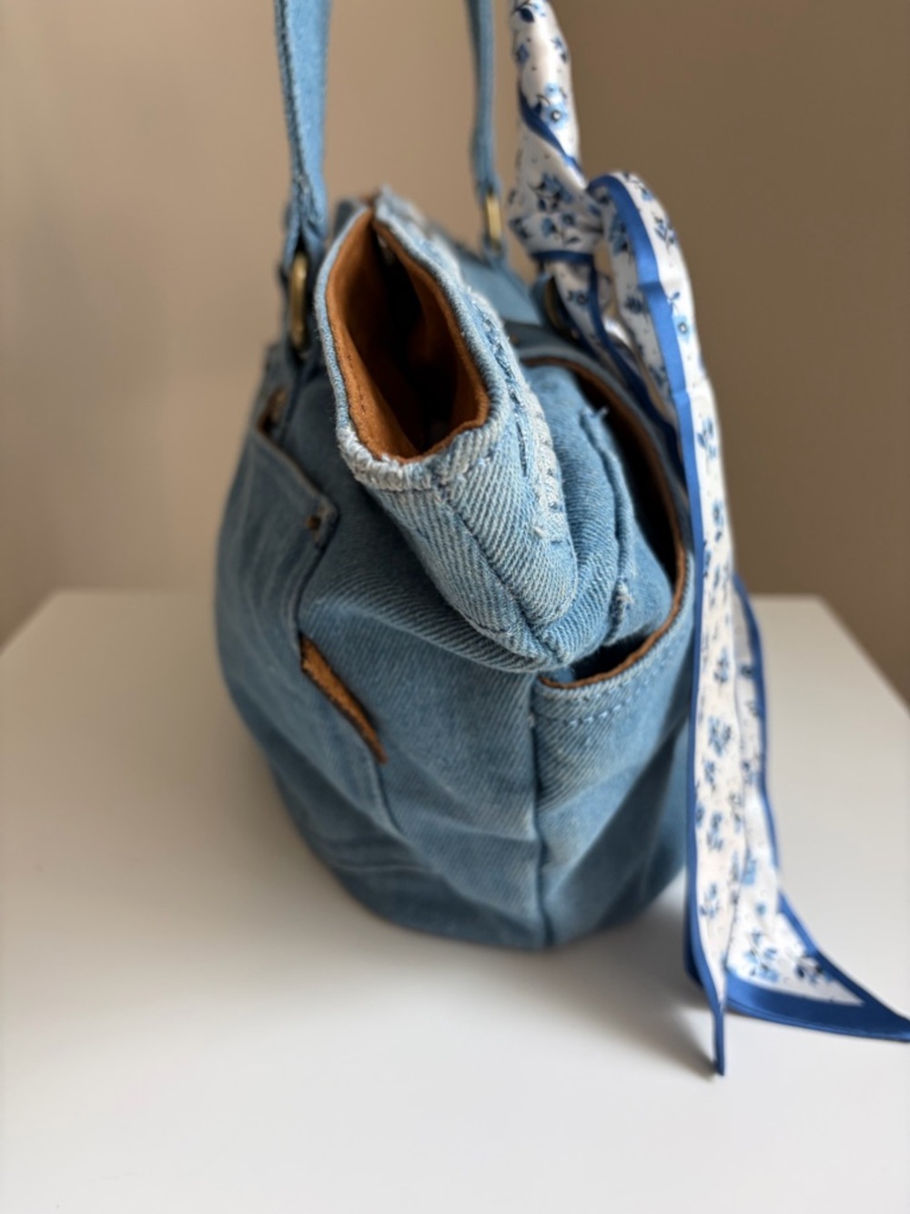 Patricia Nash Denim Tote - Picture 4 of 13
